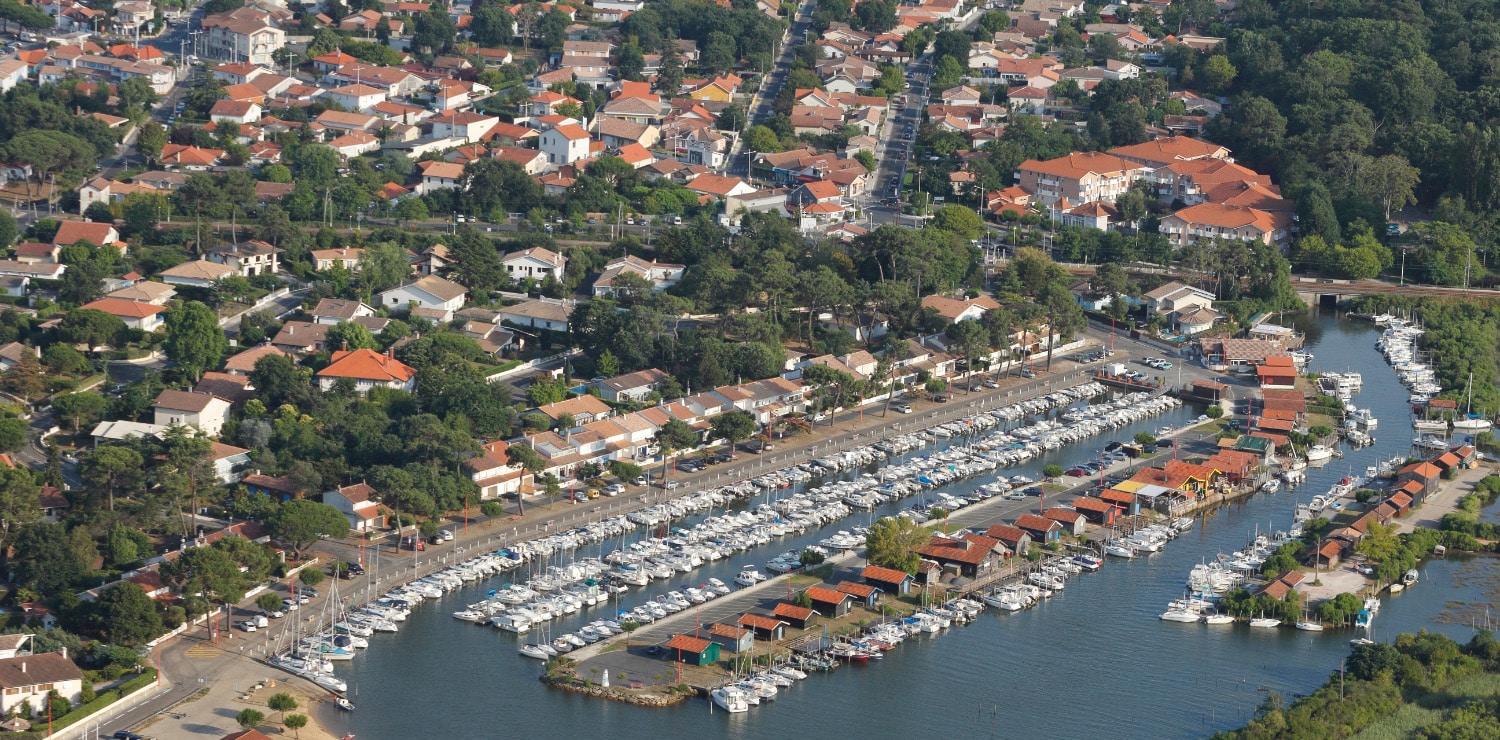 Port de la hume à Gujan-Mestra - Bassin d'Arcachon - Gironde