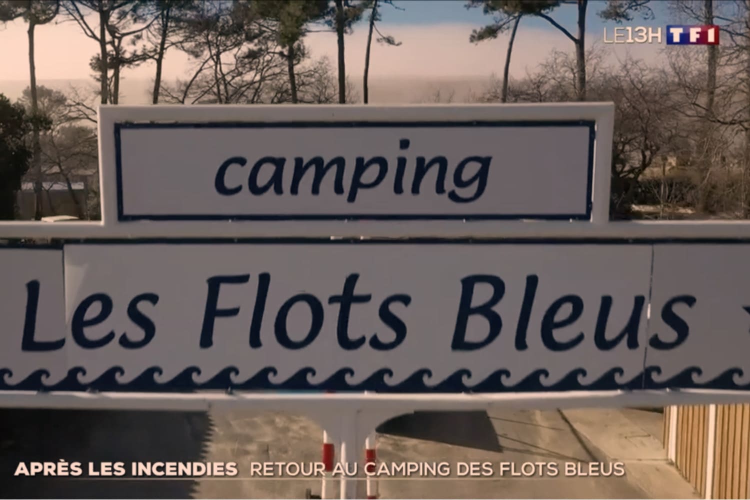 Le Camping ⛺️ des Flots bleus rouvre ses portes le 3 avril 2023 après les incendies de l’été dernier