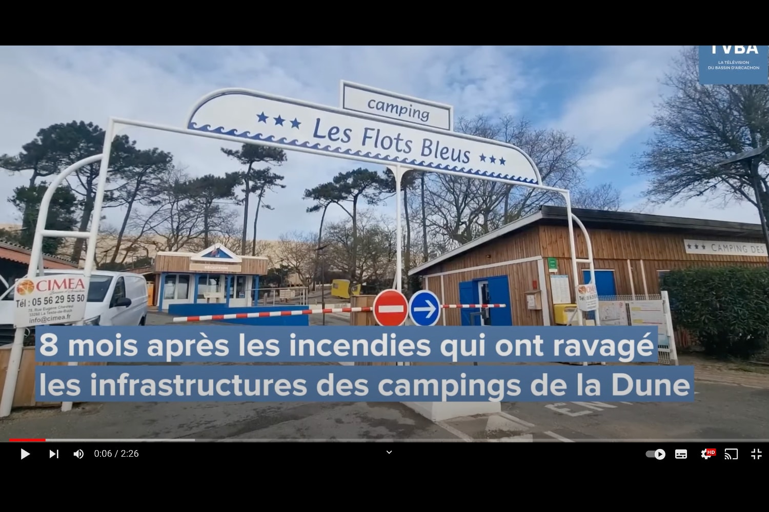 Le camping des Flots Bleus ouvre ses portes en 2023 après plusieurs mois de travaux.