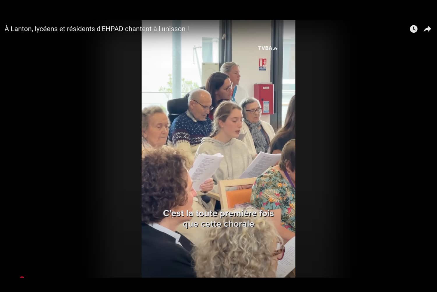 Quand la musique unit les générations à Lanton